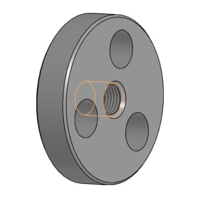 фланец М14х1,5-45 ГОСТ 9399-81