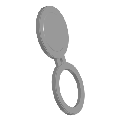 Заглушка поворотная ЗП(II)-200-10-ст.20 (S=19) Т-ММ-25-01-06 (между E и F)