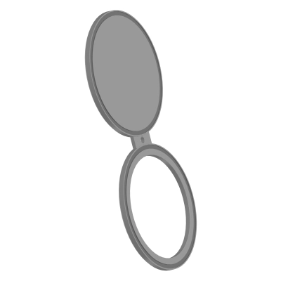 Заглушка поворотная ЗП(III)-350-10-ст.20 (S=17)  Т-ММ-25-01-06 (между M и L)