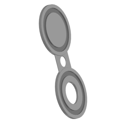 Заглушка поворотная ЗП(III)-40-10-ст.20 (S=4) Т-ММ-25-01-06 (между M и L)