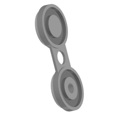 Заглушка поворотная ЗП(III)-10-6-ст.20 (S=4) Т-ММ-25-01-06 (между M и L)