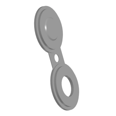 Заглушка поворотная ЗП(II)-40-6-ст.20 (S=4) Т-ММ-25-01-06 (между E и F)