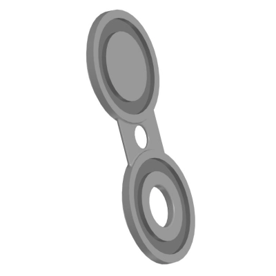 Заглушка поворотная ЗП(III)-25-10-ст.20 (S=4) Т-ММ-25-01-06 (между M и L)