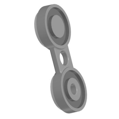 Заглушка поворотная ЗП(III)-10-6-ст.20 (S=8) Т-ММ-25-01-06 (между M и L)