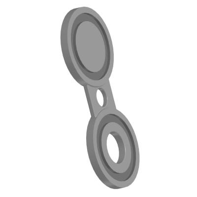 Заглушка поворотная ЗП(III)-32-10-ст.20 (S=8) Т-ММ-25-01-06 (между M и L)