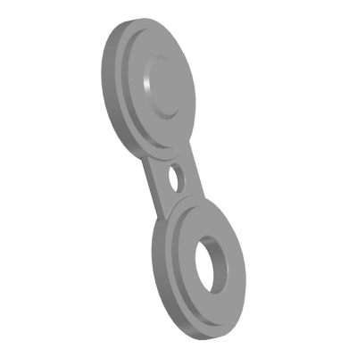 Заглушка поворотная ЗП(II)-32-6-ст.20 (S=9)  Т-ММ-25-01-06 (между E и F)