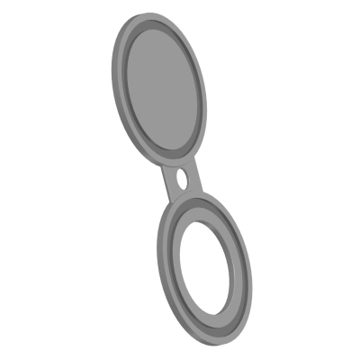 Заглушка поворотная ЗП(III)-80-6-ст.20 (S=6)  Т-ММ-25-01-06 (между M и L)