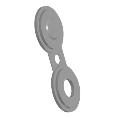 Заглушка поворотная ЗП(II)-32-6-ст.20 (S=4)  Т-ММ-25-01-06 (между E и F)