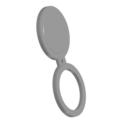 Заглушка поворотная ЗП(II)-250-10-ст.20 (S=21)  Т-ММ-25-01-06 (между E и F)