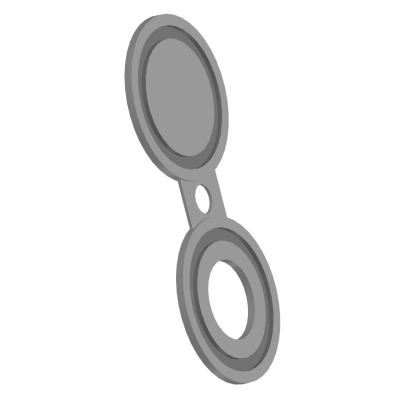 Заглушка поворотная ЗП(III)-50-10-ст.20 (S=4,5) Т-ММ-25-01-06 (между M и L)