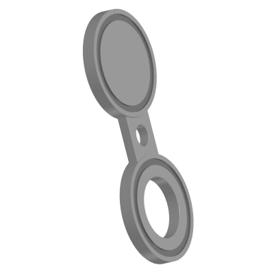 Заглушка поворотная ЗП(III)-80-100-10Х17Н13М2Т (S=16) Т-ММ-25-01-06 (между M и L)