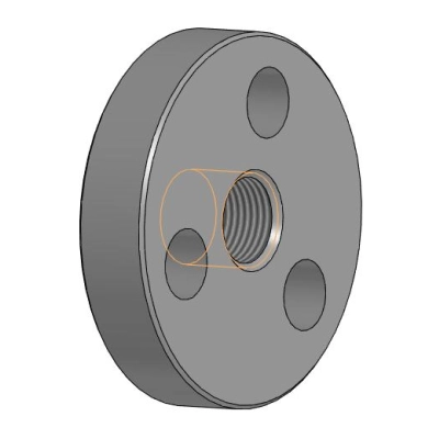 фланец М240х6-25Х1МФ ГОСТ 9399-81