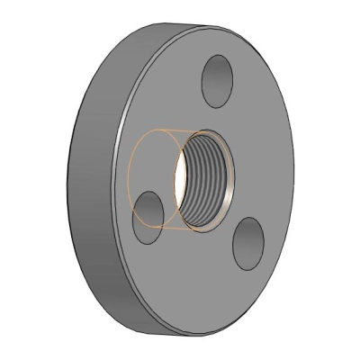 фланец М33х2-45 ГОСТ 9399-81