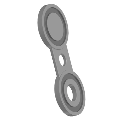 Заглушка поворотная ЗП(III)-25-100-10Х17Н13М2Т (S=8)  Т-ММ-25-01-06 (между M и L)