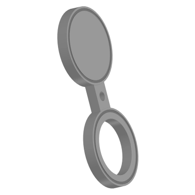 Заглушка поворотная ЗП(III)-250-100-10Х17Н13М2Т (S=48)  Т-ММ-25-01-06 (между M и L)