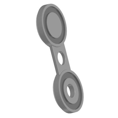 Заглушка поворотная ЗП(III)-20-100-10Х17Н13М2Т (S=8)  Т-ММ-25-01-06 (между M и L)