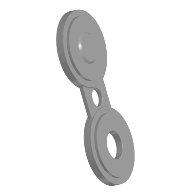 Заглушка поворотная ЗП(II)-32-10-ст.20 (S=8) Т-ММ-25-01-06 (между E и F)