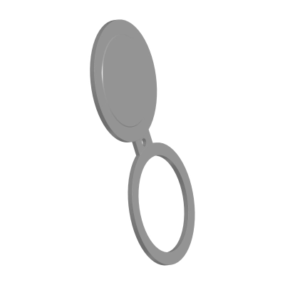 Заглушка поворотная ЗП(I)-250-10-ст.20 (S=13)  Т-ММ-25-01-06