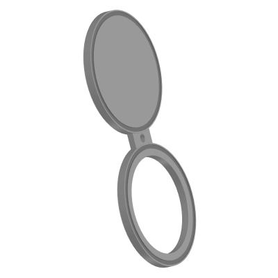 Заглушка поворотная ЗП(III)-250-10-ст.20 (S=21)  Т-ММ-25-01-06 (между M и L)