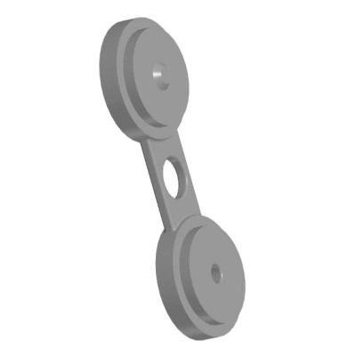 Заглушка поворотная ЗП(II)-10-100-10Х17Н13М2Т (S=8)  Т-ММ-25-01-06 (между E и F)