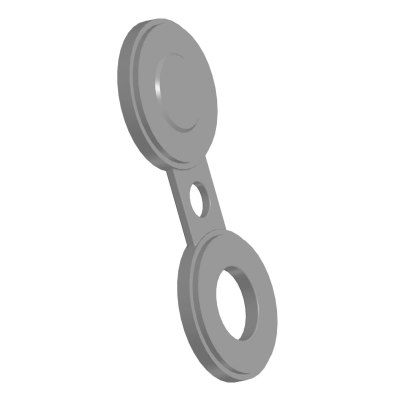 Заглушка поворотная ЗП(II)-50-63-10Х17Н13М2Т (S=10)  Т-ММ-25-01-06 (между E и F)