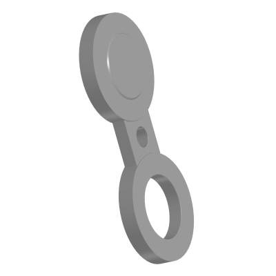 Заглушка поворотная ЗП(II)-100-100-10Х17Н13М2Т (S=18) Т-ММ-25-01-06 (между E и F)