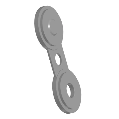 Заглушка поворотная ЗП(II)-25-100-10Х17Н13М2Т (S=8)  Т-ММ-25-01-06 (между E и F)