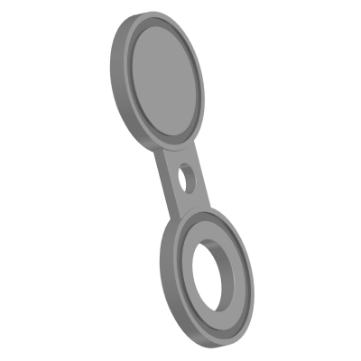 Заглушка поворотная ЗП(III)-65-100-10Х17Н13М2Т (S=14) Т-ММ-25-01-06 (между M и L)