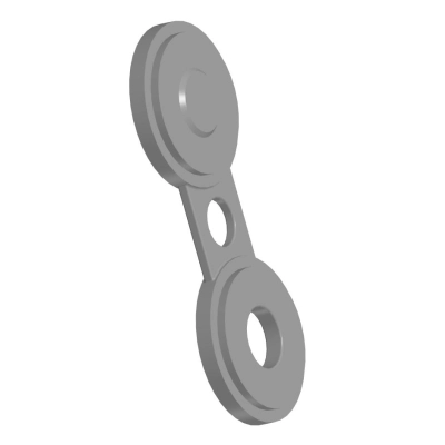 Заглушка поворотная ЗП(II)-32-100-10Х17Н13М2Т (S=9)  Т-ММ-25-01-06 (между E и F)