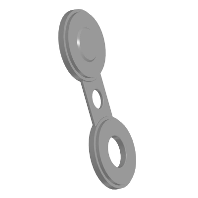 Заглушка поворотная ЗП(II)-40-63-10Х17Н13М2Т (S=8)  Т-ММ-25-01-06 (между E и F)