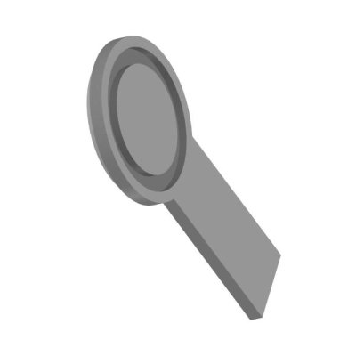 Заглушка с рукояткой ЗР(III)-25-6-09Г2С (S=4)  Т-ММ-25-01-06 (между M и L)