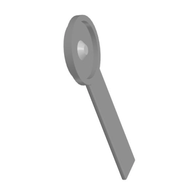 Заглушка с рукояткой ЗР(II)-10-10-09Г2С (S=4)  Т-ММ-25-01-06 (между E и F)