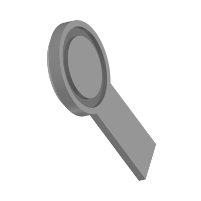 Заглушка с рукояткой ЗР(III)-25-6-09Г2С (S=8)  Т-ММ-25-01-06 (между M и L)