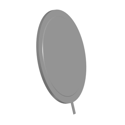 Заглушка с рукояткой ЗР(I)-600-10-09Г2С (S=23)  Т-ММ-25-01-06