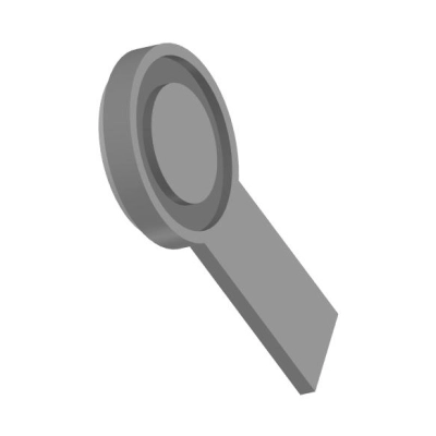 Заглушка с рукояткой ЗР(III)-20-25-09Г2С (S=9)  Т-ММ-25-01-06 (между M и L)