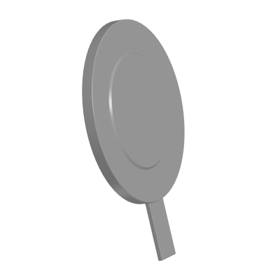 Заглушка с рукояткой ЗР(I)-125-25-ст.20 (S=12)  Т-ММ-25-01-06