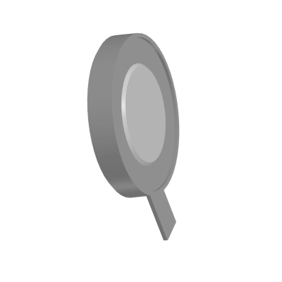 Заглушка с рукояткой ЗР(II)-100-100-ст.20 (S=25) Т-ММ-25-01-06 (между E и F)