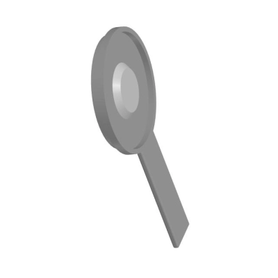 Заглушка с рукояткой ЗР(II)-25-40-ст.20 (S=5)  Т-ММ-25-01-06 (между E и F)