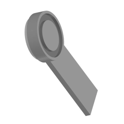 Заглушка с рукояткой ЗР(III)-15-63-ст.20 (S=11)  Т-ММ-25-01-06 (между M и L)