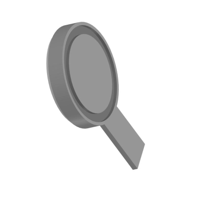 Заглушка с рукояткой ЗР(III)-50-63-ст.20 (S=15)  Т-ММ-25-01-06 (между M и L)