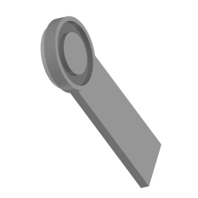 Заглушка с рукояткой ЗР(III)-10-63-ст.20 (S=7)  Т-ММ-25-01-06 (между M и L)