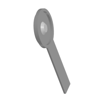 Заглушка с рукояткой ЗР(II)-15-10-09Г2С (S=4)  Т-ММ-25-01-06 (между E и F)