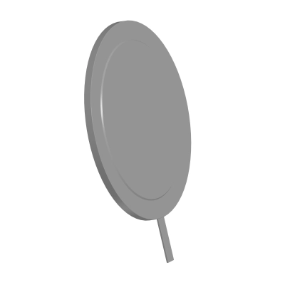 Заглушка с рукояткой ЗР(I)-400-10-09Г2С (S=19)  Т-ММ-25-01-06