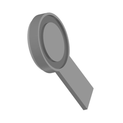 Заглушка с рукояткой ЗР(III)-25-63-ст.20 (S=11)  Т-ММ-25-01-06 (между M и L)