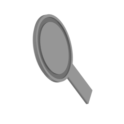 Заглушка с рукояткой ЗР(III)-65-6-09Г2С (S=5,5)  Т-ММ-25-01-06 (между M и L)