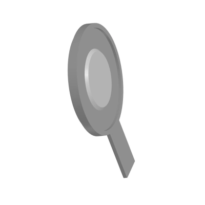 Заглушка с рукояткой ЗР(II)-65-40-ст.20 (S=10)  Т-ММ-25-01-06 (между E и F)