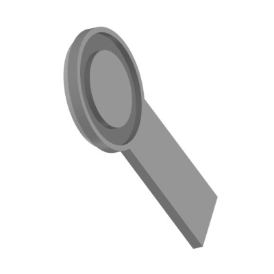 Заглушка с рукояткой ЗР(III)-20-40-ст.20 (S=5)  Т-ММ-25-01-06 (между M и L)