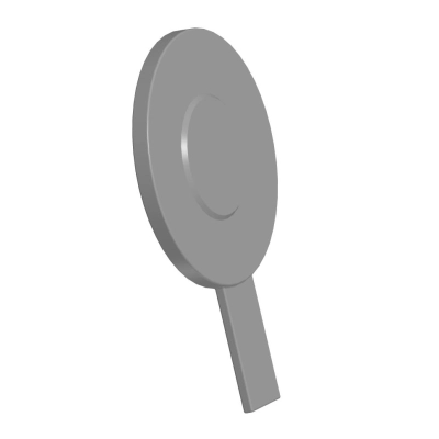 Заглушка с рукояткой ЗР(I)-65-25-09Г2С (S=9)  Т-ММ-25-01-06