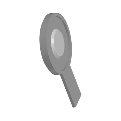 Заглушка с рукояткой ЗР(II)-40-100-ст.20 (S=10)  Т-ММ-25-01-06 (между E и F)