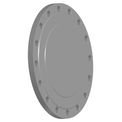 заглушка фланцевая 1-400-2,5 09Г2С АТК 24.200.02-90 ( ответный фланец B )